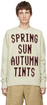 product Intarsia Knit Graphic Sweater image
