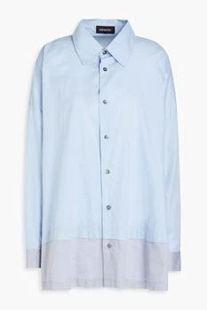推荐Two-tone cotton-poplin shirt商品