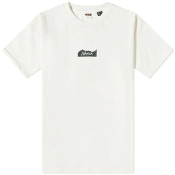 NANGA | NANGA Eco Mountain Logo T-Shirt 8.1折