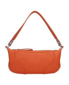 by FAR | Shoulder Bag In Orange Leather商品图片,6.4折
