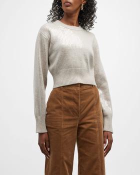 Burberry | Camilla Cashmere Embellished Sweater商品图片,
