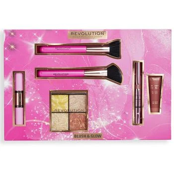 Makeup Revolution | Blush & Glow Gift Set 第2件5折, 满$60享8折, 满折, 满免