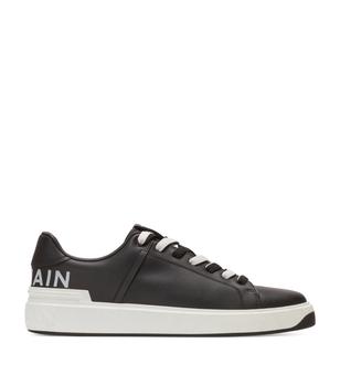 Balmain | Leather B-Court Sneakers商品图片,