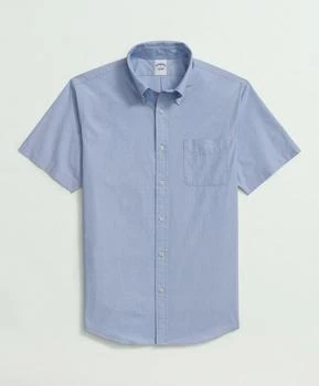 Brooks Brothers | Friday Shirt, Short-Sleeve Poplin  End on End,商家Brooks Brothers,价格¥667