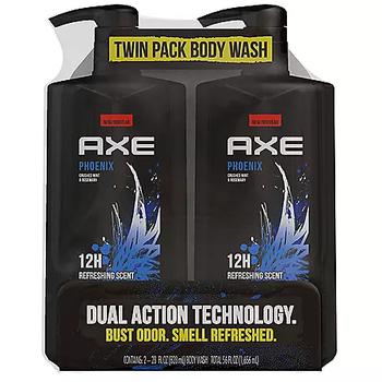 推荐AXE Phoenix Body Wash for Men with Pump (28 fl oz., 2 ct.)商品