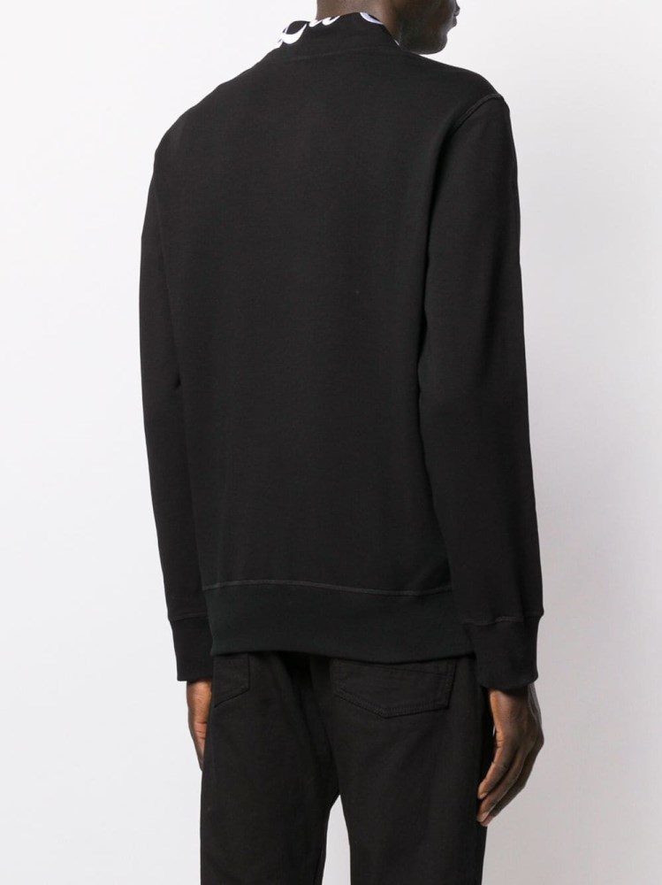 亚历山大王短袖衣服, Alexander McQueen | ALEXANDER MCQUEEN 亚历山大·麦昆 男士黑色棉质卫衣/帽衫 575467-QNX43-1000商品图片 独家减免邮费