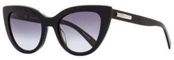 推荐Longchamp Women's Cat Eye Sunglasses LO686S 001 Black 51mm商品