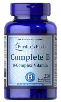 商品Puritan's Pride | Complete B (Vitamin B Complex) 250 Tablets,商家Puritan's Pride,价格¥156图片