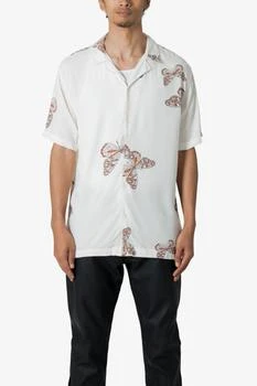 推荐S/S Button Up Shirt - Butterfly Print商品