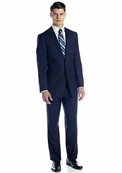 DKNY | Classic Fit Navy Suit,商家Belk,价格¥4717