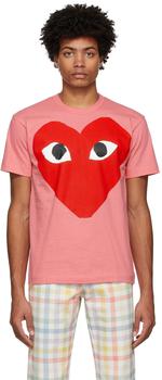 推荐Pink Big Red Heart T-Shirt商品