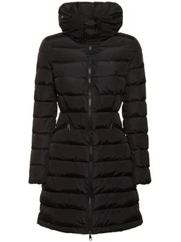 Moncler | Flammette Nylon Long Down Jacket 