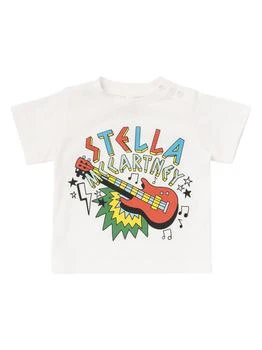 Stella McCartney | Guitar Print Organic Cotton T-shirt 5.9折×额外7.5折, 额外七五折