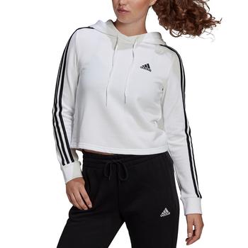 essentials夹克, Adidas | Women's Essentials Cropped Hooded Sweatshirt商品图片 6折起