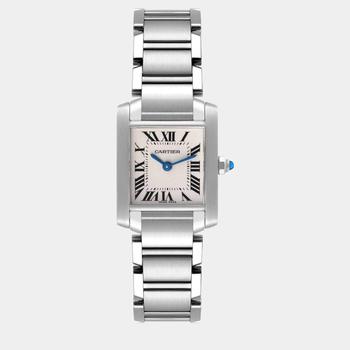 Cartier | Cartier Tank Francaise Small Silver Dial Steel Ladies Watch W51008Q3商品图片,