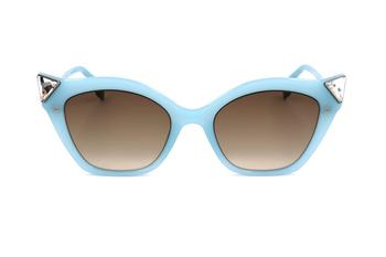 Fendi | Fendi Eyewear Embellished Cat Eye Frame Sunglasses商品图片,4.8折