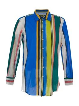 推荐Etro Striped Buttoned Shirt商品
