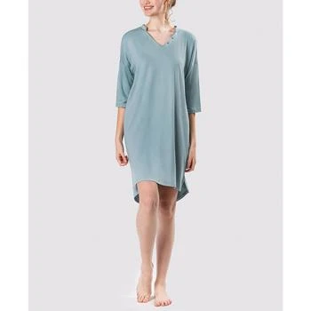 MOOD Pajamas | Women's Ultra Soft Caribbean Flowers Sleepshirt Nightgown,商家Macy's,价格¥529