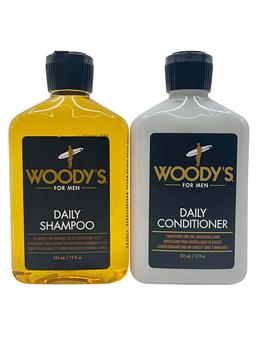 推荐Woody's for Daily Shampoo & Conditioner 12 OZ Each商品