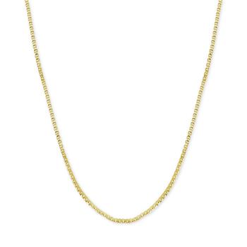 Essentials | Silver Plated Box Link 18" Chain Necklace商品图片,3.5折