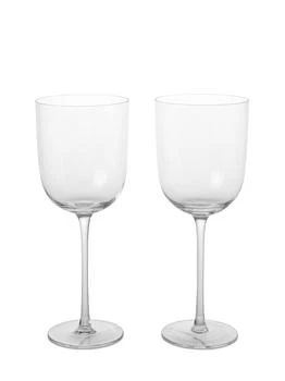 Ferm Living | Set Of 2 Host White Wine Glasses,商家LUISAVIAROMA,价格¥350