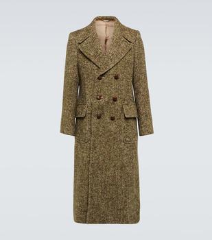 Gucci | Herringbone wool-blend coat商品图片,