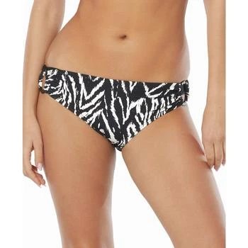 Carmen Marc Valvo | Women's Animal-Print O-Ring Bikini Bottoms,商家Macy's,价格¥551