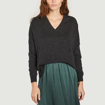 商品Troncoso alpaca wool sweater Black Tea Masscob,商家L'Exception,价格¥1131图片