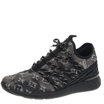 路易威登男鞋正品, [二手商品] Louis Vuitton | Louis Vuitton Black Monogram Tie Dye Denim Fastlane Sneakers Size 40商品图片 6.8折, 满1件减$100, 满减