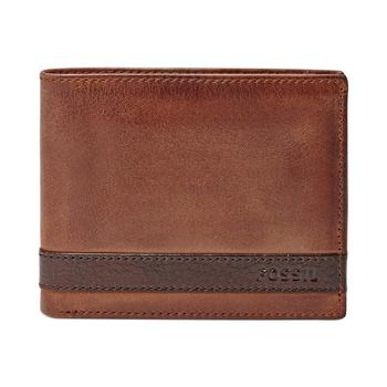 商品Men's Quinn Bifold With Flip ID Leather Wallet图片
