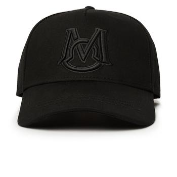 推荐Moncler Monogram Embroidered Black Cap商品