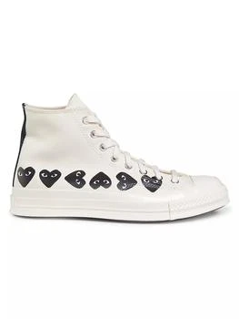 推荐CdG PLAY x Converse Chuck Taylor All Star Multi-Heart High-Top Sneakers商品