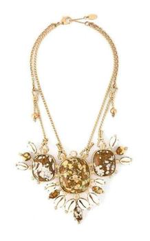 商品Gold Plated Lusaka Necklace图片