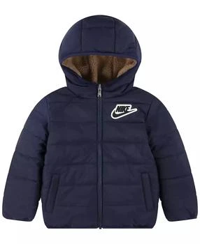 NIKE | Toddler Boys Reversible Faux-Sherpa Jacket,商家Macy's,价格¥524