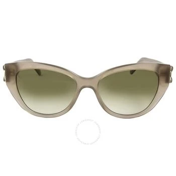 Salvatore Ferragamo | Grey Cat Eye Ladies Sunglasses SF969S 294 54 2.5折, 满$200减$10, 满减