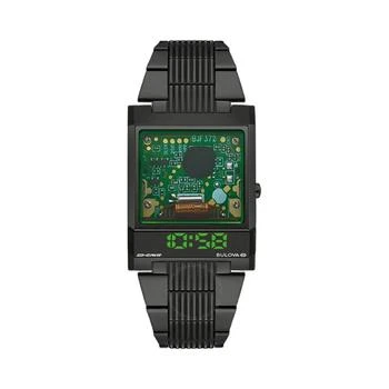 Bulova | Computron D-Cave Special Edition Quartz Digital Green Dial Men's Watch 98C140,商家Jomashop,价格¥2331