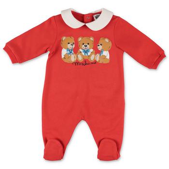 推荐Moschino Kids Graphic Printed Long Sleeved Tracksuit商品