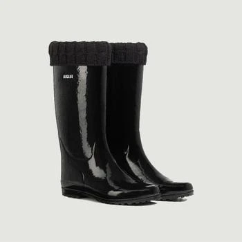 Eliosa Winter Rain Boots Black AIGLE