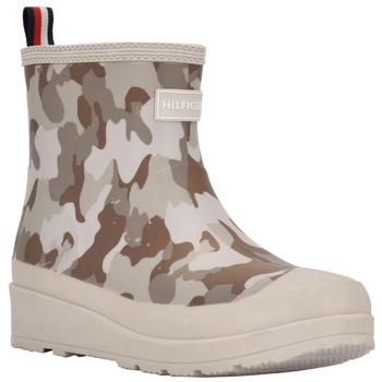 商品Tommy Hilfiger | Tommy Hilfiger Womens Breezi 2 Camouflage Waterproof Rain Boots,商家BHFO,价格¥129图片