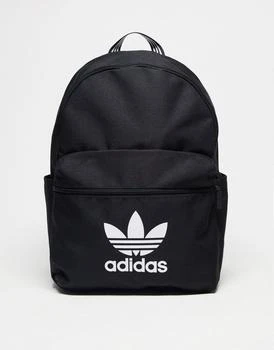 推荐adidas Originals adicolor logo backpack in black商品