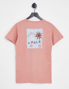 The North Face | The North Face Sun and Stars t-shirt in pink Exclusive at ASOS商品图片,7.9折×额外9.5折, 额外九五折