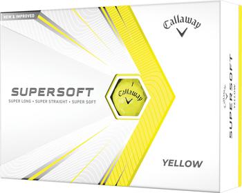 商品Callaway | Callaway 2021 Supersoft Gloss Yellow Golf Balls,商家Dick's Sporting Goods,价格¥208图片