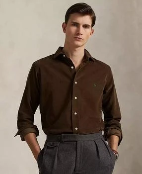 Ralph Lauren | 男士棉质灯芯绒经典版型衬衫,商家Macy's,价格¥906