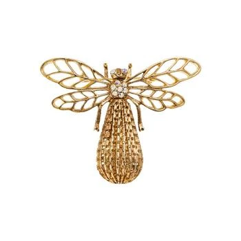 2028 | Crystal Filigree Bee Pin,商家Macy's,价格¥449