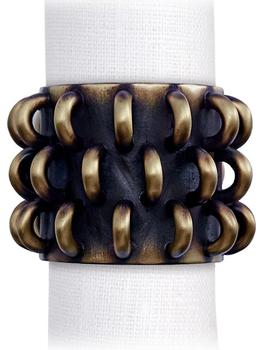 商品L'Objet | Tulum 4-Piece Napkin Ring Set,商家Saks Fifth Avenue,价格¥1445图片