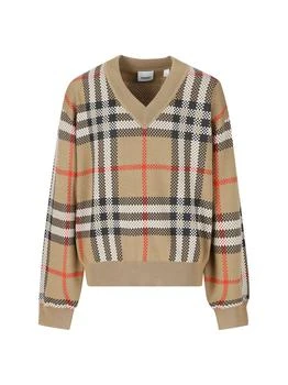 Burberry | Burberry Kids Checked Sweater 5.9折