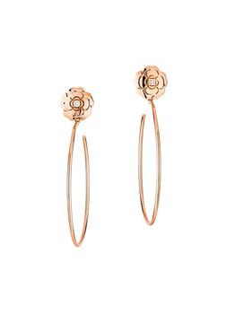 Chanel | Bouton De Camélia Extrait De Camélia Hoop Earrings商品图片,