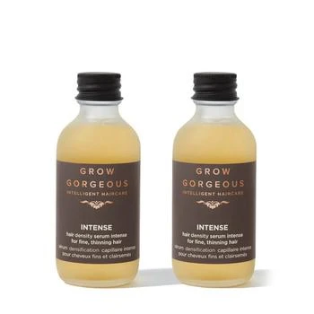 Grow Gorgeous | Grow Gorgeous Hair Density Serum Intense Duo 2 x 60ml,商家LookFantastic US,价格¥406