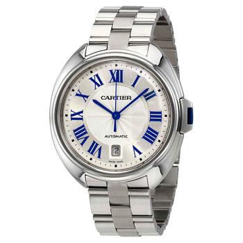 推荐Cartier Cle Automatic Silver Dial Mens Watch WSCL0007商品
