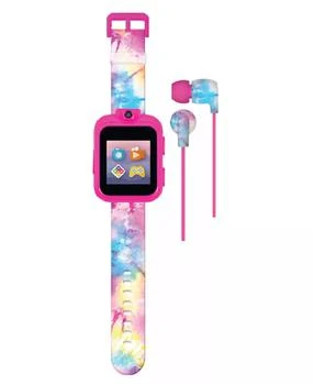 Playzoom | Kids Tie Dye Silicone Smartwatch 42mm Gift Set,商家Macy's,价格¥221